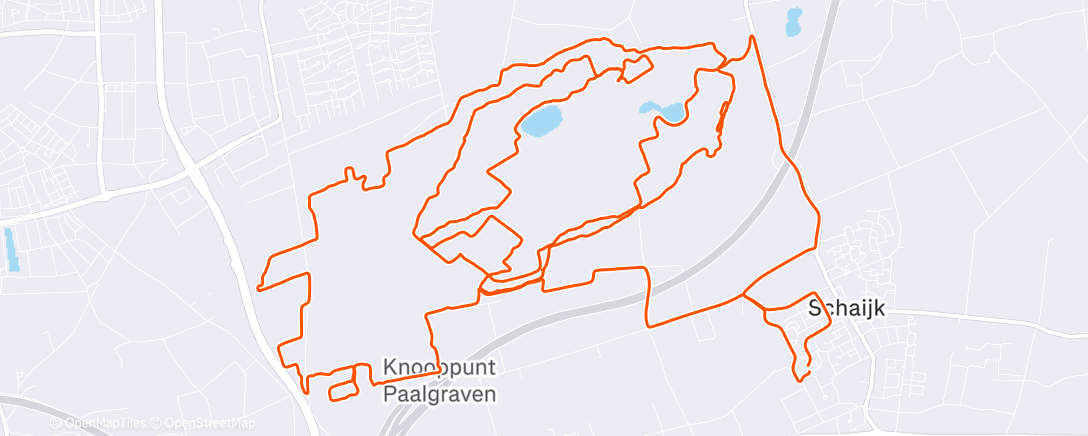 Карта физической активности (Trails zoeken in Herperduin)