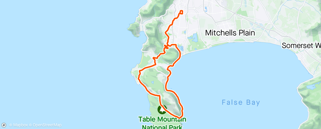 Map of the activity, Easy Sunday Spin