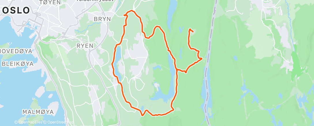 Map of the activity, Naturlig intervall