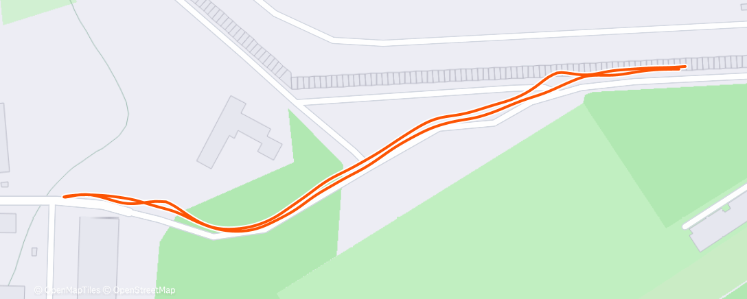 Карта физической активности (Lunch Run)