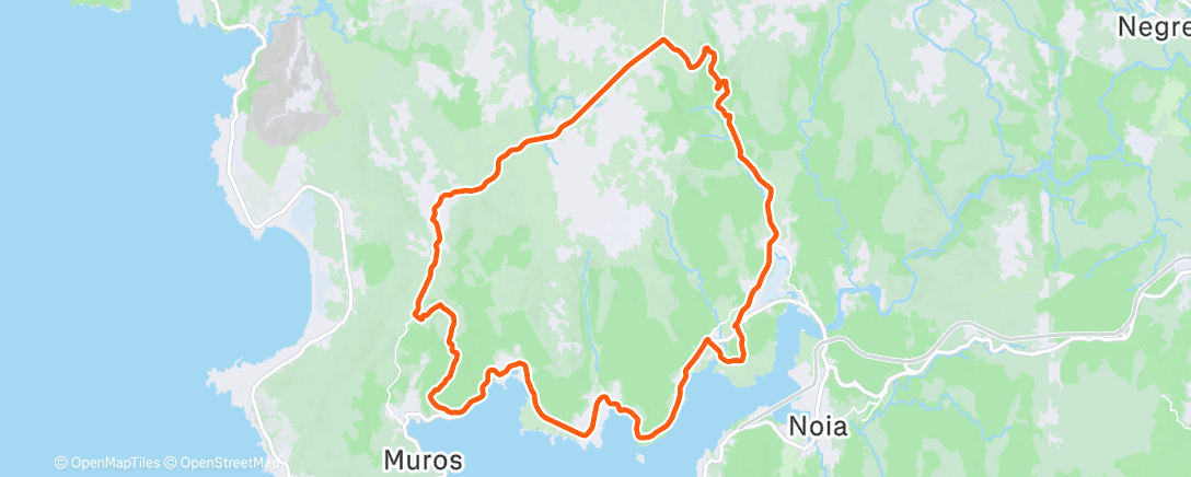 Карта физической активности (Bicicleta por la mañana)