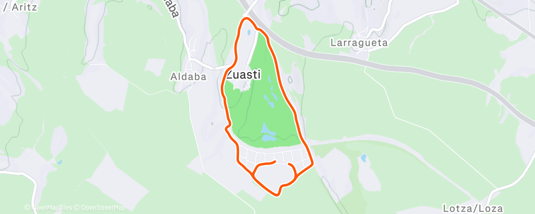 Карта физической активности (Lunch Run)