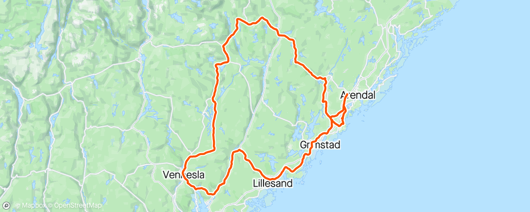 Mappa dell'attività Søndagstur med ACC 6t - tidvis hardt 
Tusen takk for turen godtfolk 😀