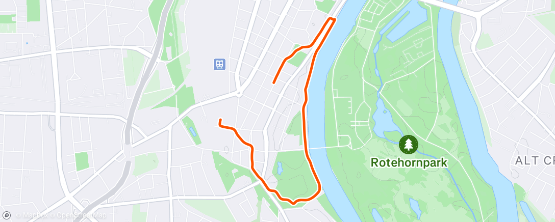 Map of the activity, Weihnachtsspaziergang II 🎄