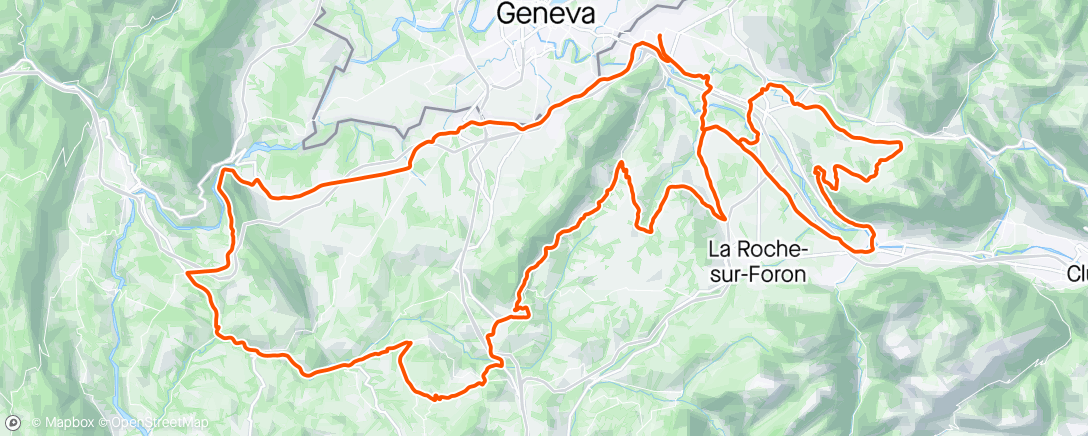 Map of the activity, Annemasse-Bellegarde