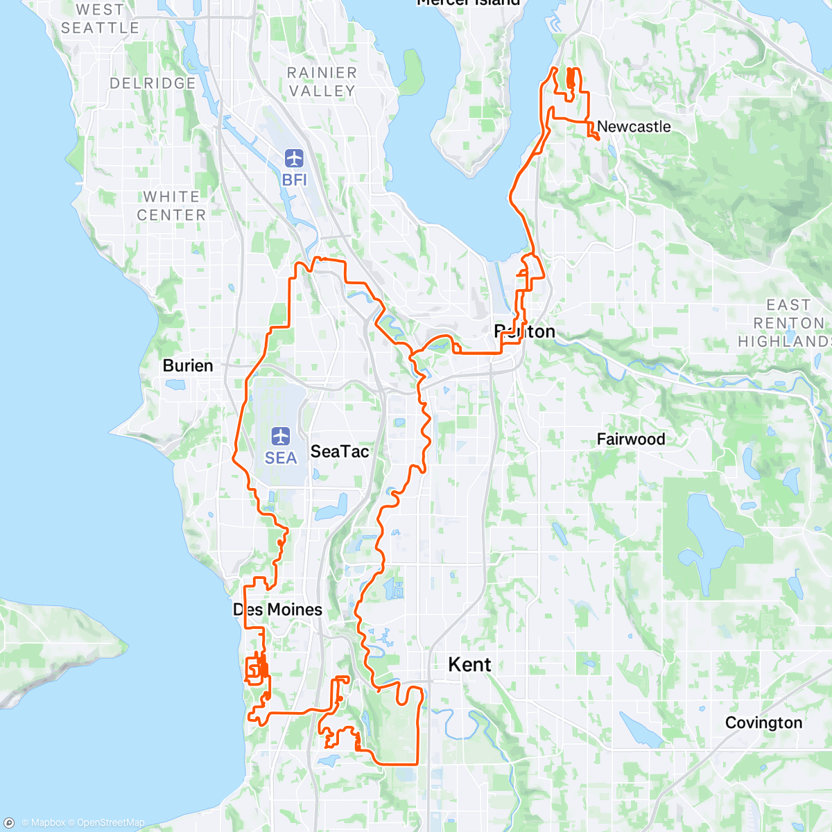 Map of the activity, I'm sure you've discovered my deep and abiding interest in pain.