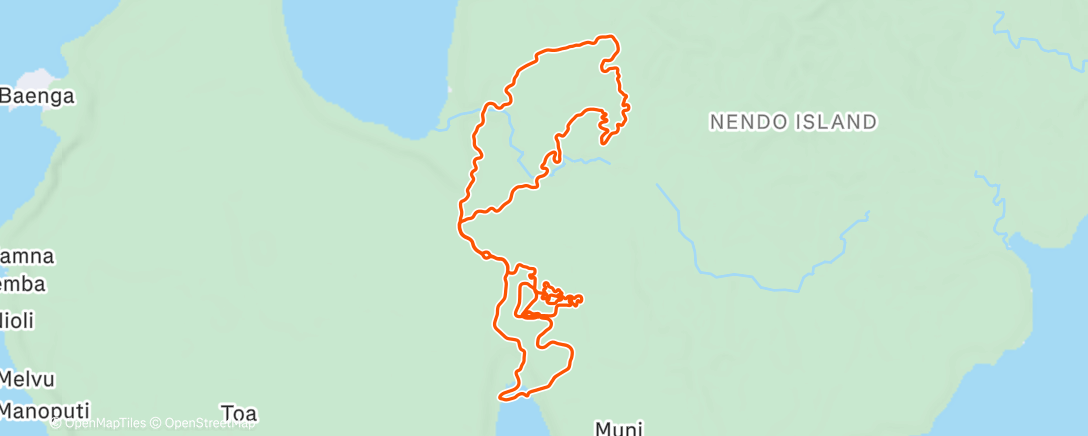Map of the activity, Zwift - Tempo Wednesday