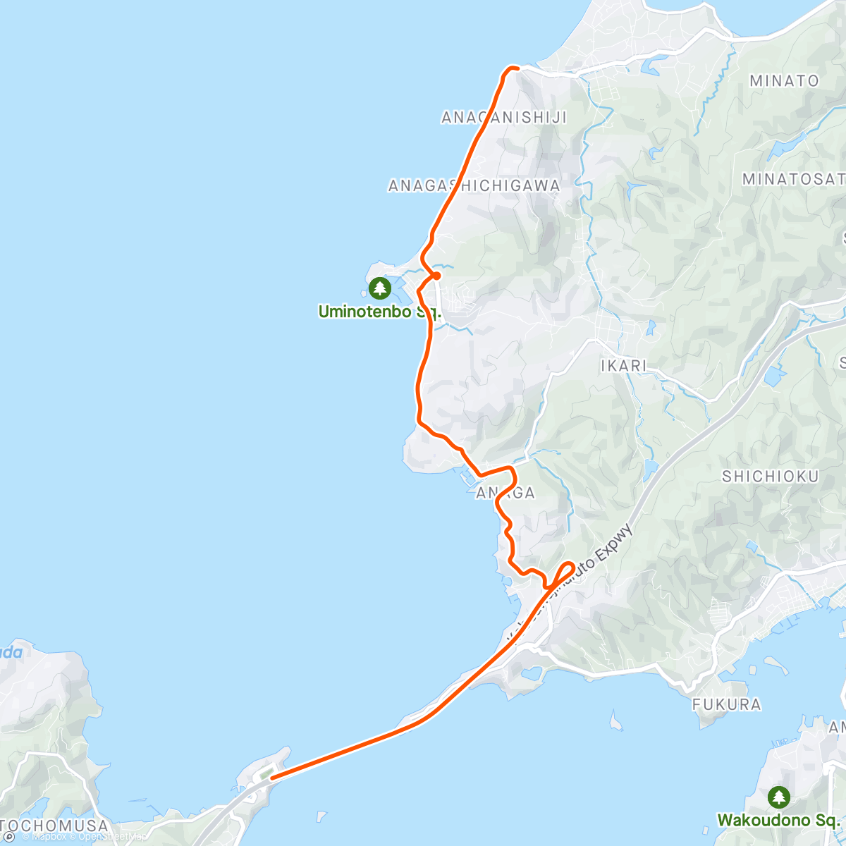 Karte der Aktivität „ROUVY - Quick Lactate Shuttle”