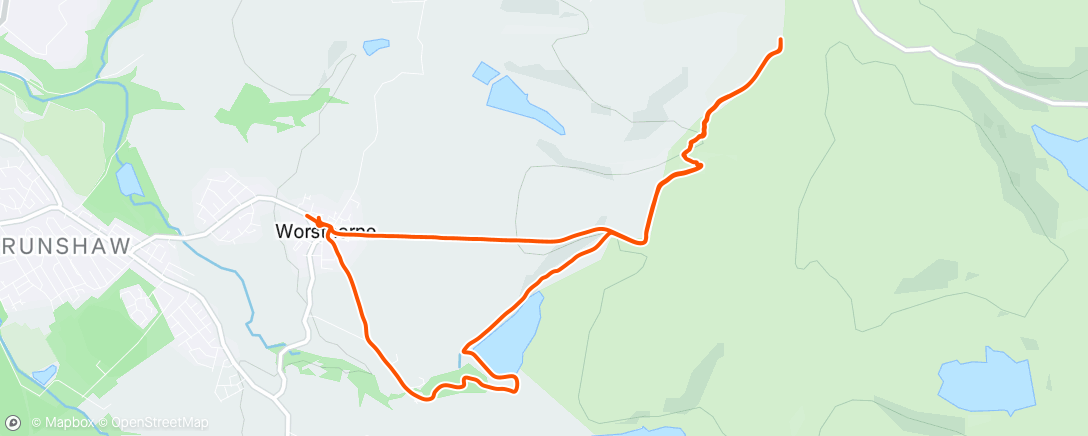 Map of the activity, Tundra Hills