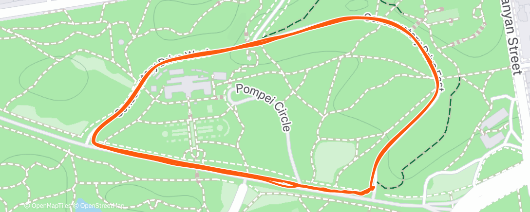 Map of the activity, 2nd 4x4 with Flo & Kyle