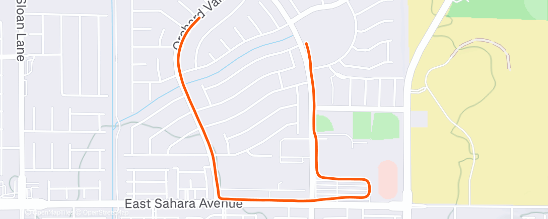 Карта физической активности (Morning Walk)