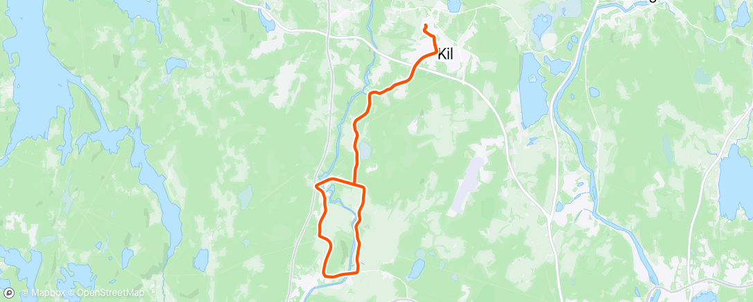 Mapa de la actividad (Lätt rull med Edsvallakungen Mats. 😀👍🇸🇪)