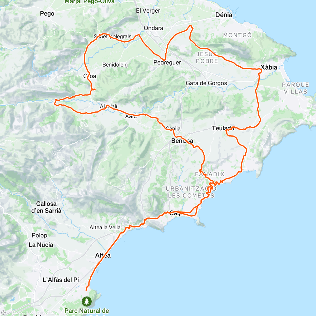 Map of the activity, Nice Thursdayride with happy people  from🇳🇱🇧🇪🇸🇪