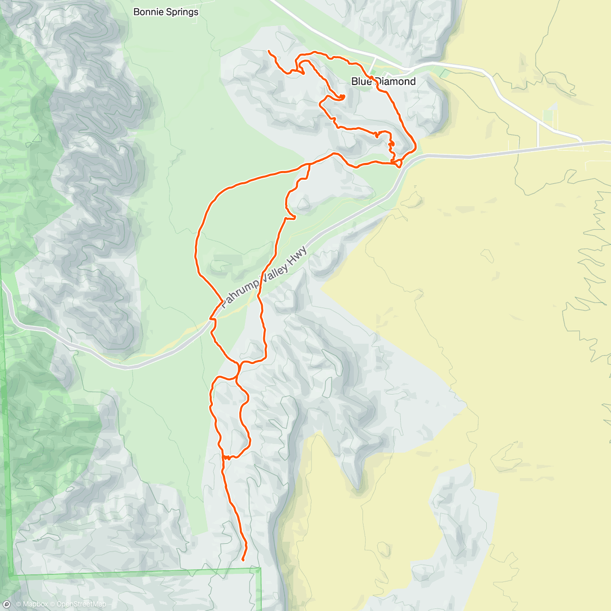 Map of the activity, Hot dirt 🔥