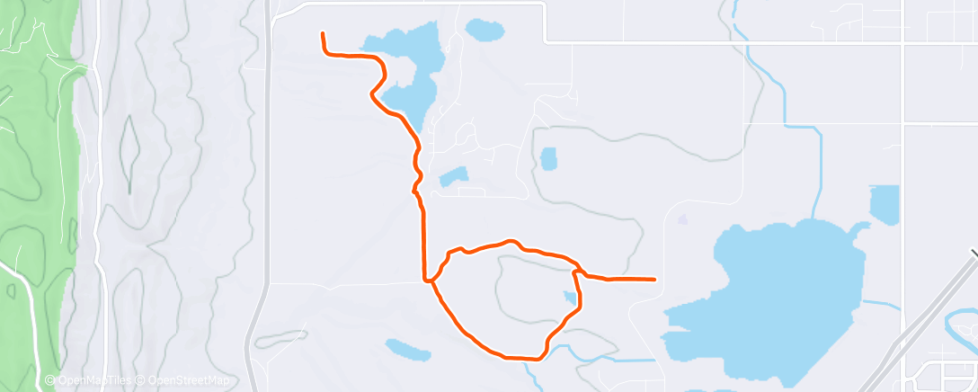 Карта физической активности (Lots of horses out today)