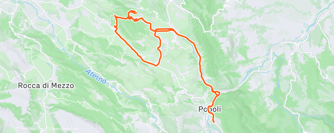 Карта физической активности (Dopo 68 giorni si ritorna a prendere aria con Carapelle😂😂,pensavo peggio)