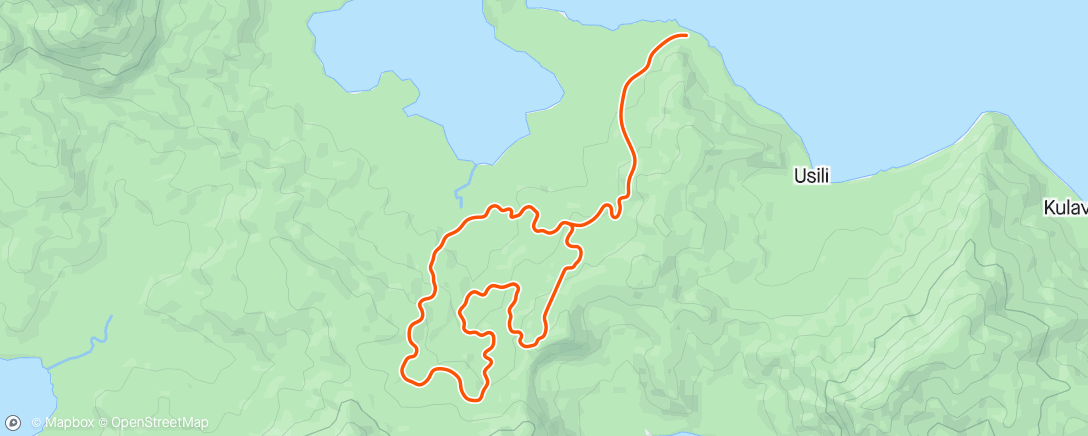 Map of the activity, Zwift - Foundation in Watopia