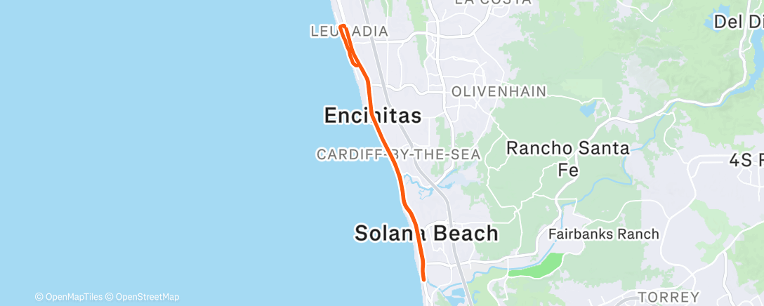 Карта физической активности (Evening Ride)