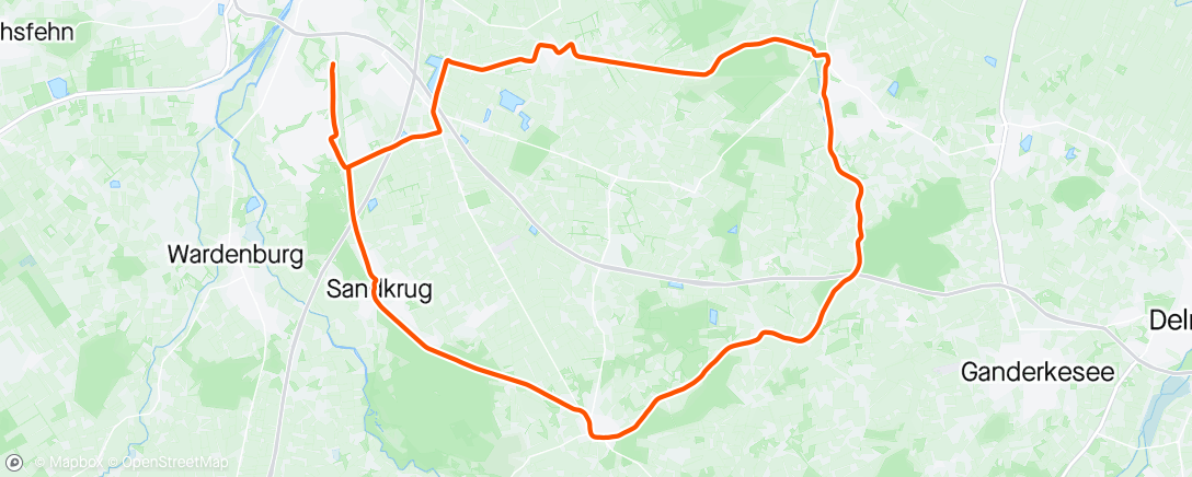 Kaart van de activiteit “Abendradfahrt”