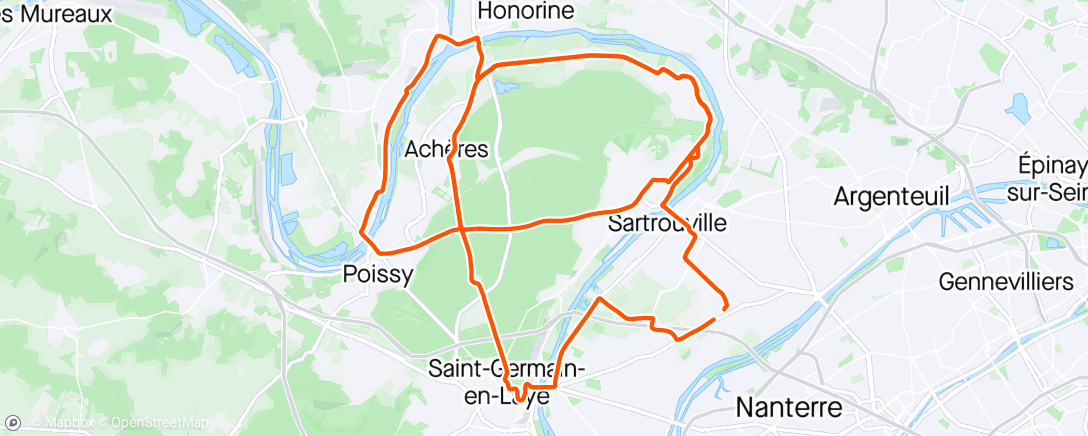 Map of the activity, Solo ride 3h - 92km 🚴🏻😀✅