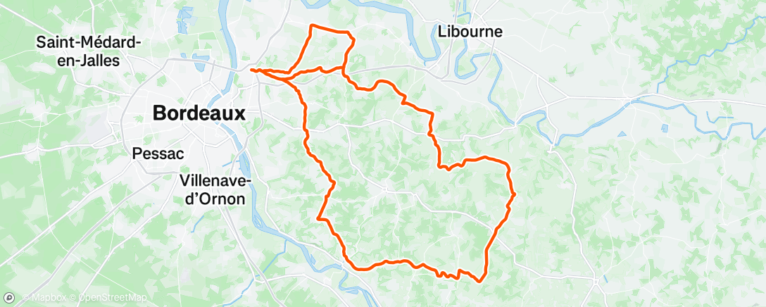 Map of the activity, Endurance de base - la fin avec Lélé 😄