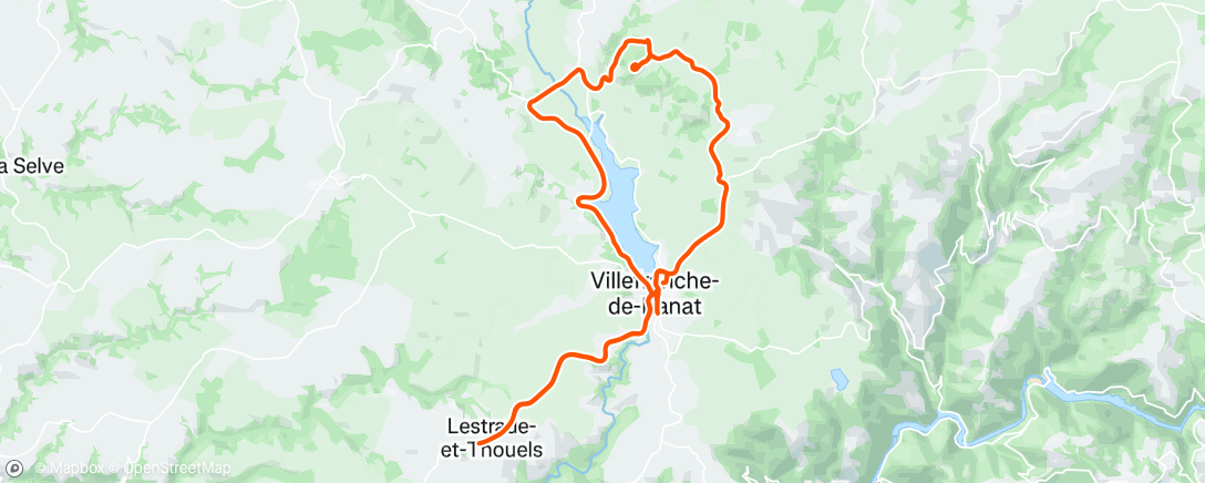 Carte de l'activité