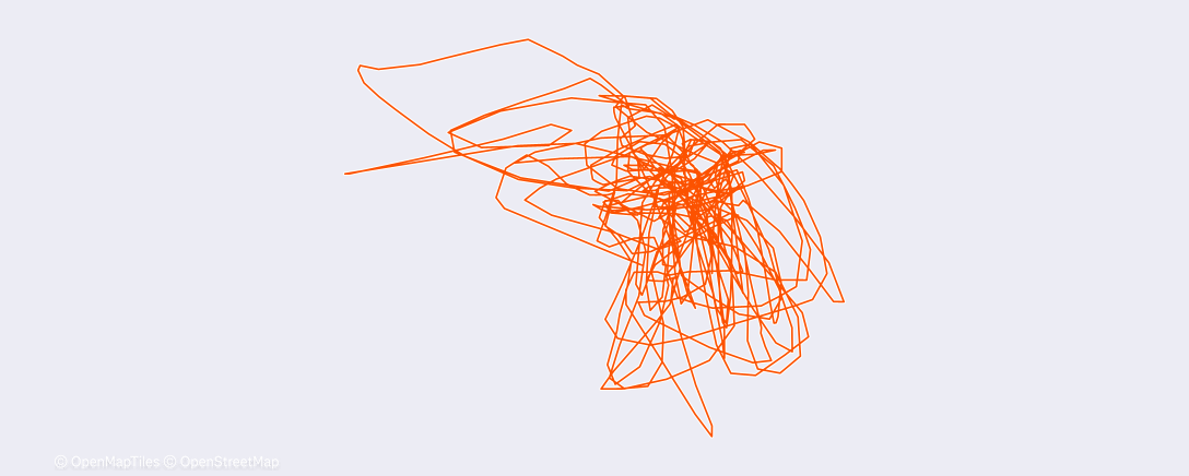 Карта физической активности (Afternoon Tennis)