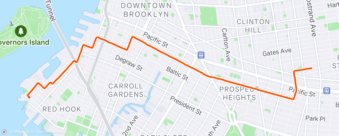 Map of the activity, Afternoon Activity