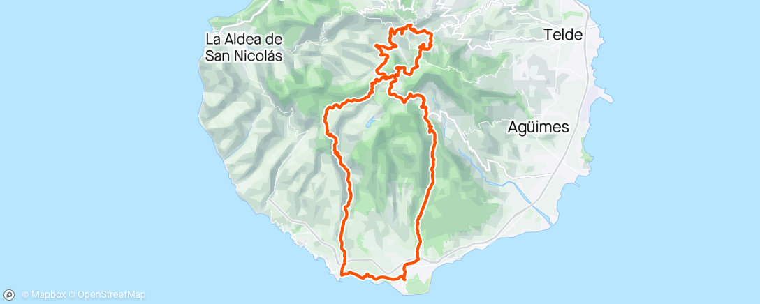 Map of the activity, qué calor