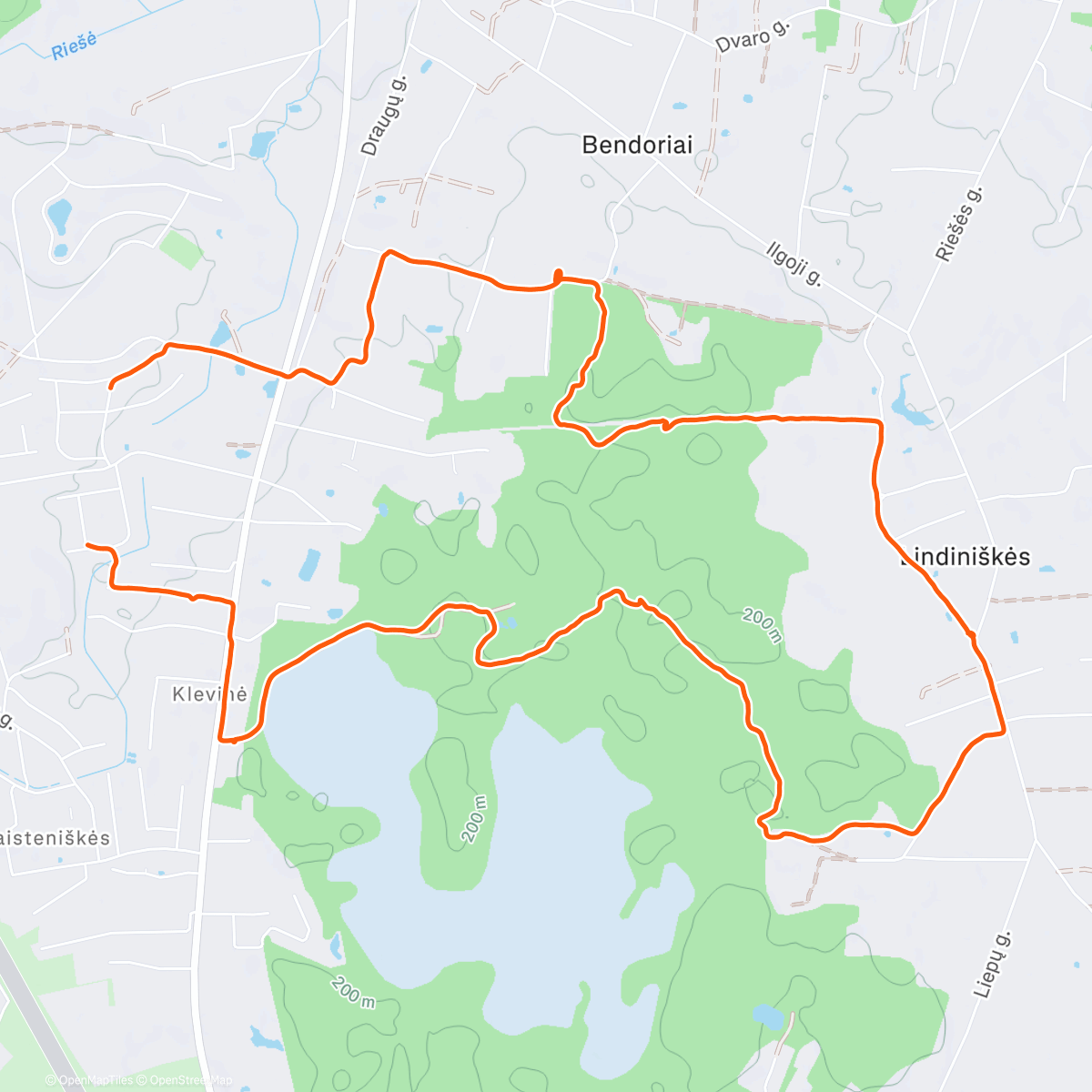 Map of the activity, Su Šventėm