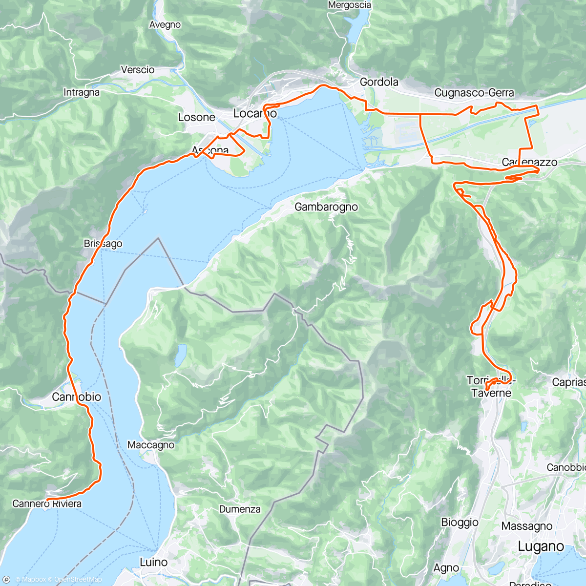 Map of the activity, Giro “Ex” 2.0 🥳😎