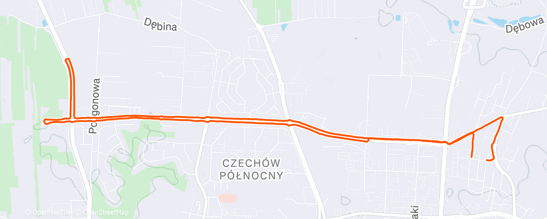 Map of the activity, Lodowisko