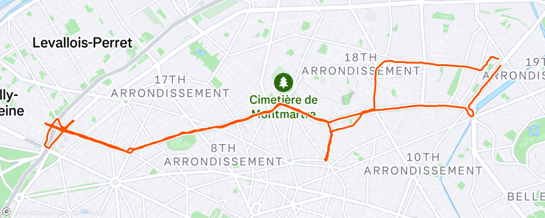 Map of the activity, On m'a vendu la porte de ternes comme l'excellence au niveau aménagement du 17eme 🤣 jamais vu autant de problème au mètre carré.