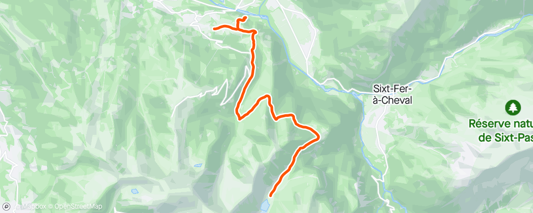 Mapa da atividade, Stage de trail UR78 JOUR 2 Part 2/2