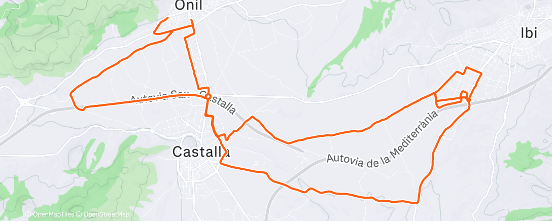 Mapa de la actividad, Slow life