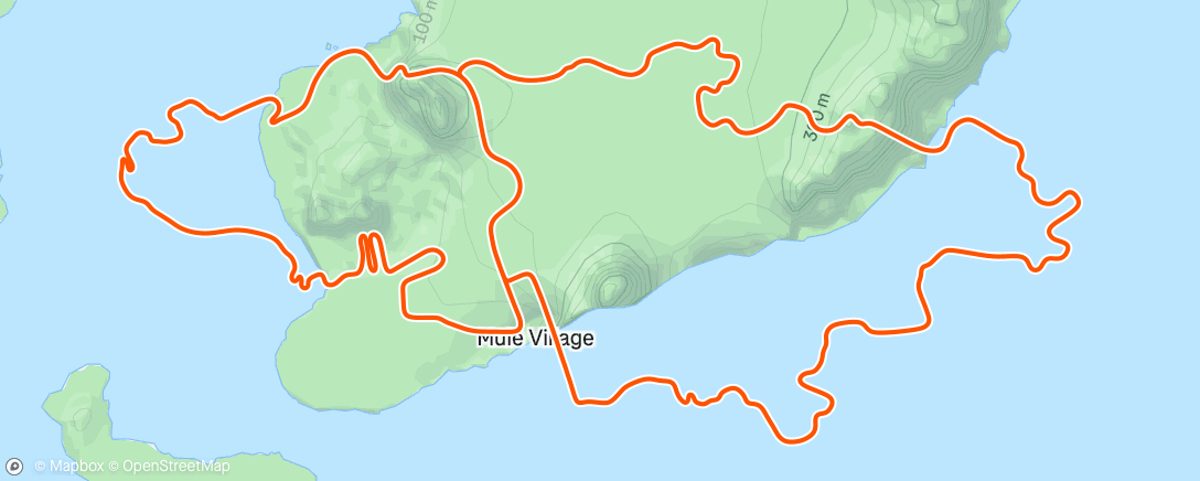 Map of the activity, Zwift - Big Flat 8 in Watopia