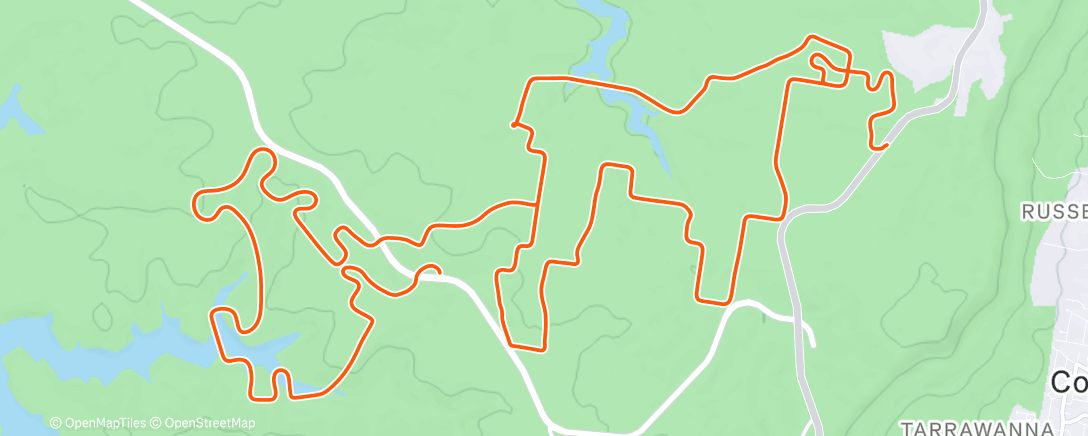 Map of the activity, SRC - Men Qualifier Race 1
