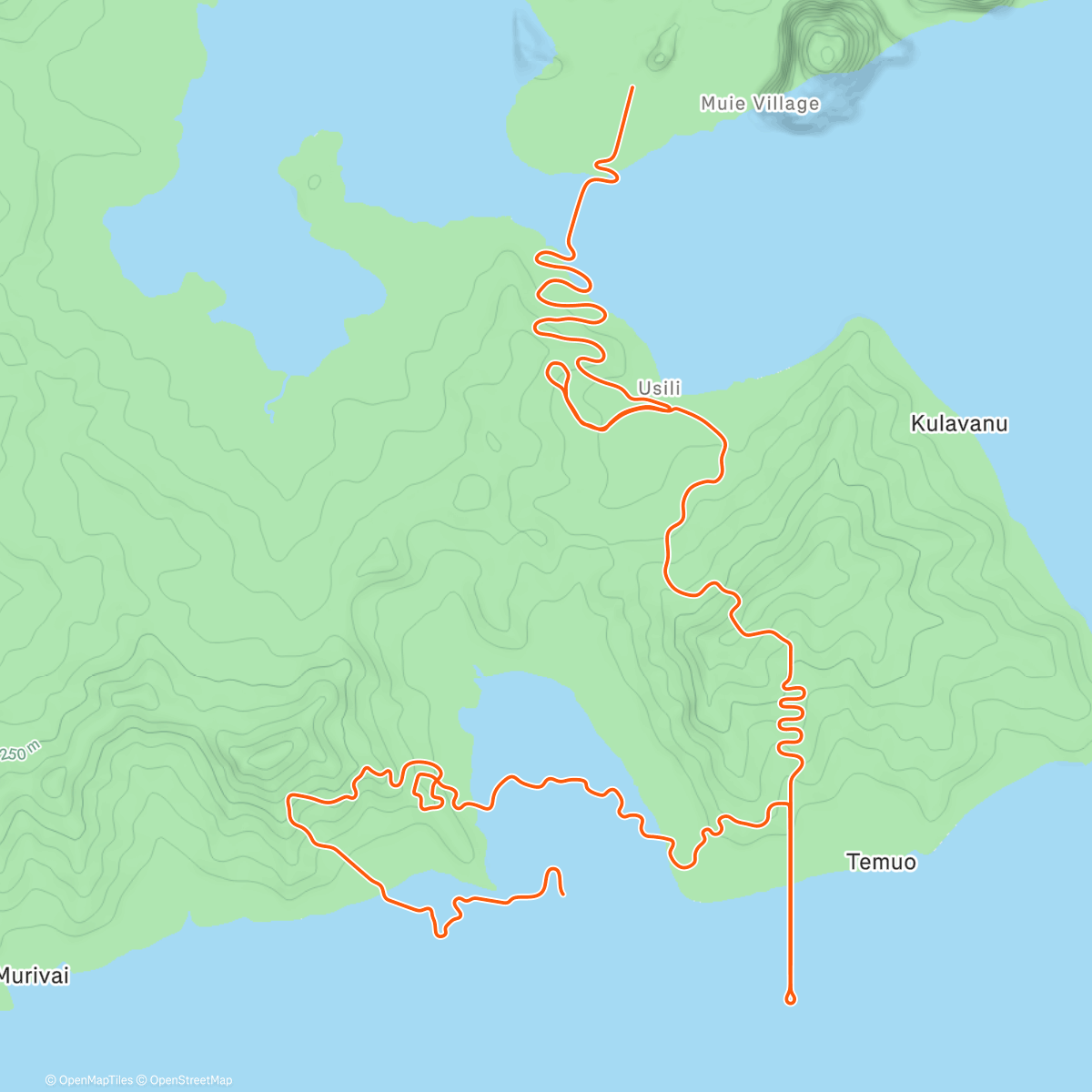 Map of the activity, Zwift - Radio Rendezvous in Watopia