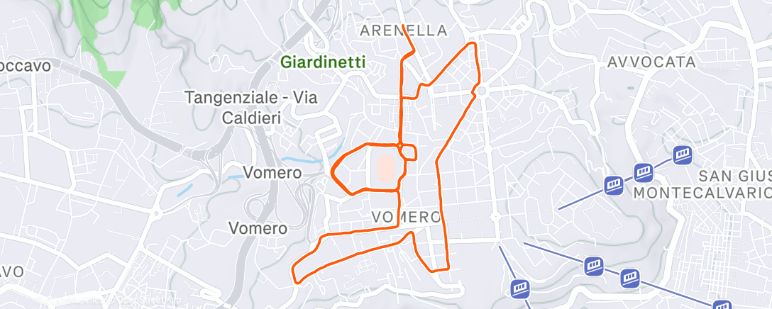 Map of the activity, PG (CL + RMA + CM)