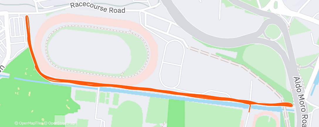 Карта физической активности (Morning Run)