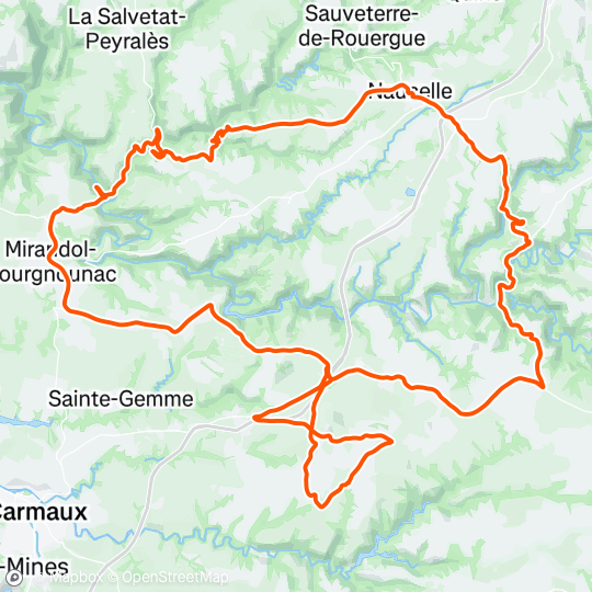 Carte de l'activité