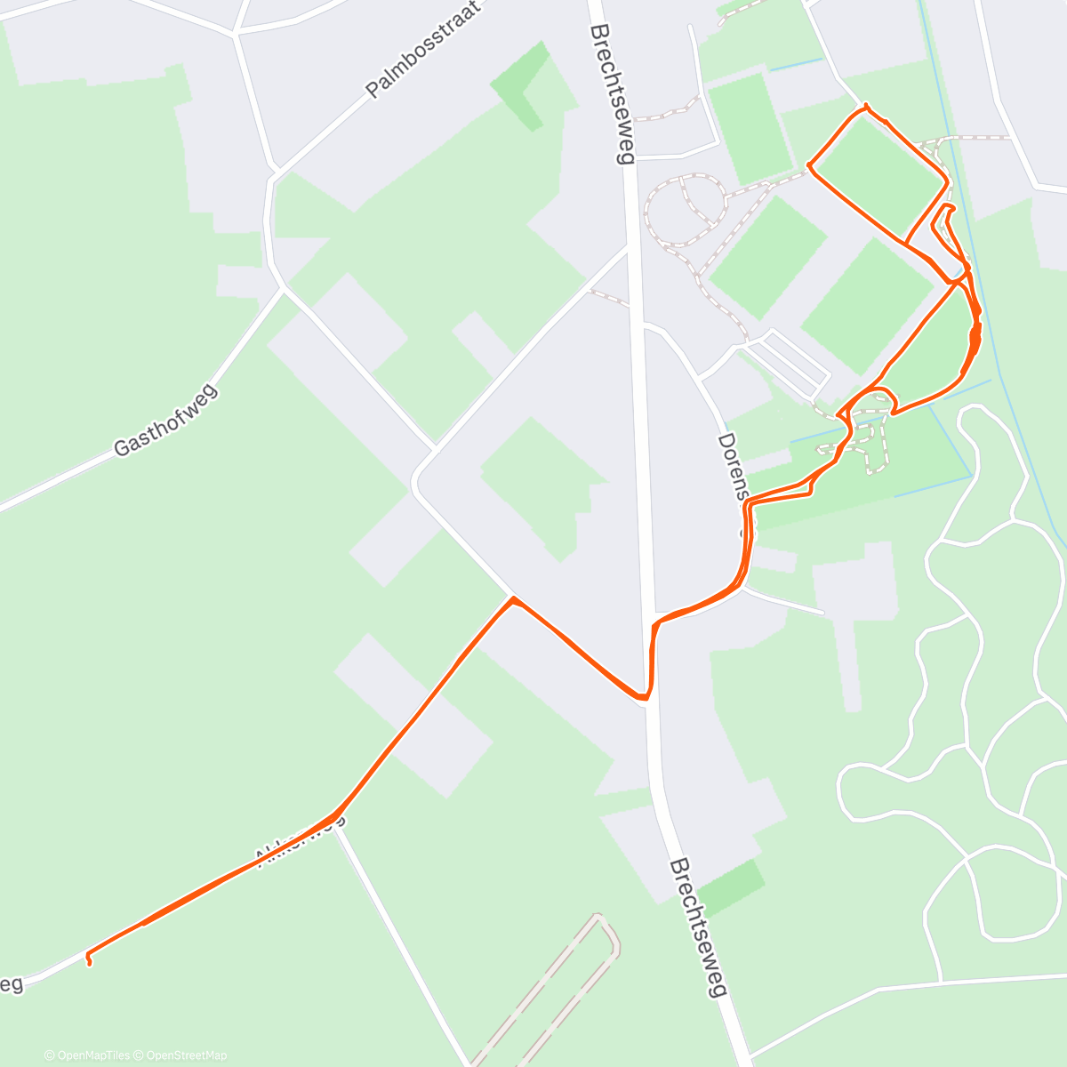 Карта физической активности (Azencross Loenhout)