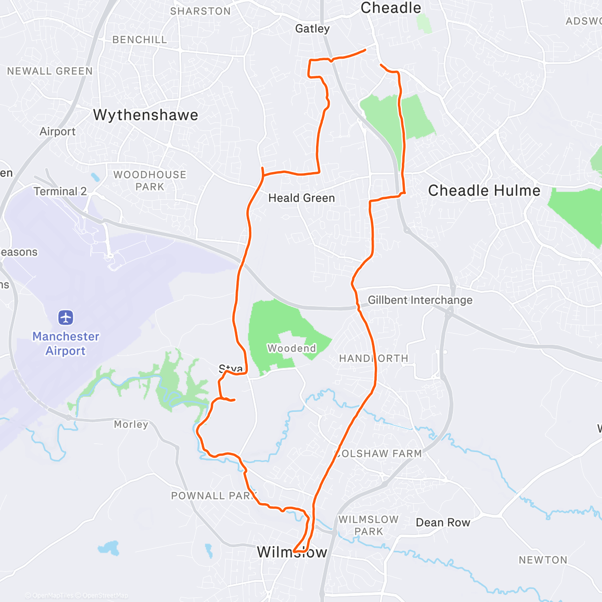 Map of the activity, 🎵 Proud to be from Acc 🎵