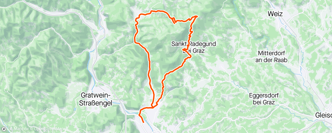 Map of the activity, Schöcklkreuz 💚