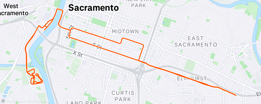 Map of the activity, WNPU #5