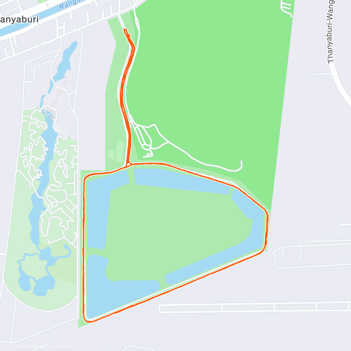 Map of the activity, Easy run😁🏃🏃