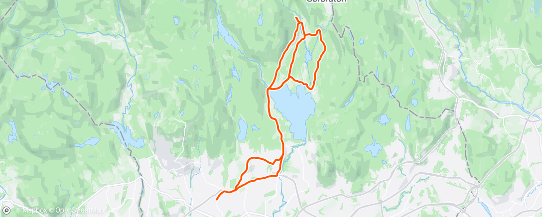 Map of the activity, Rolig stak