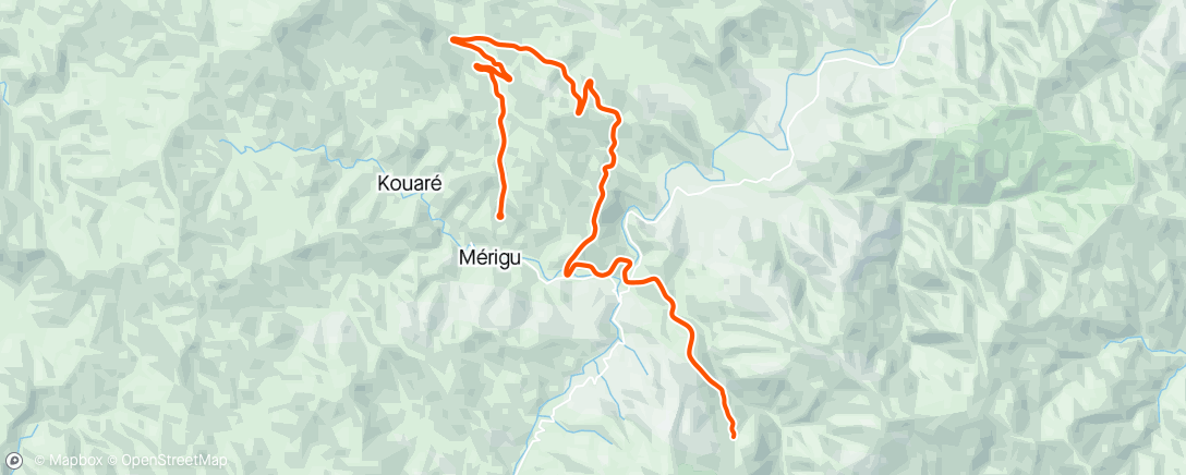 アクティビティ「Zwift - Climb Portal: Mt Fuji at 100% Elevation in France」の地図