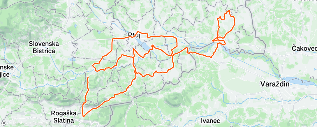 Map of the activity, Tour of Eslovenia|Etapa 3