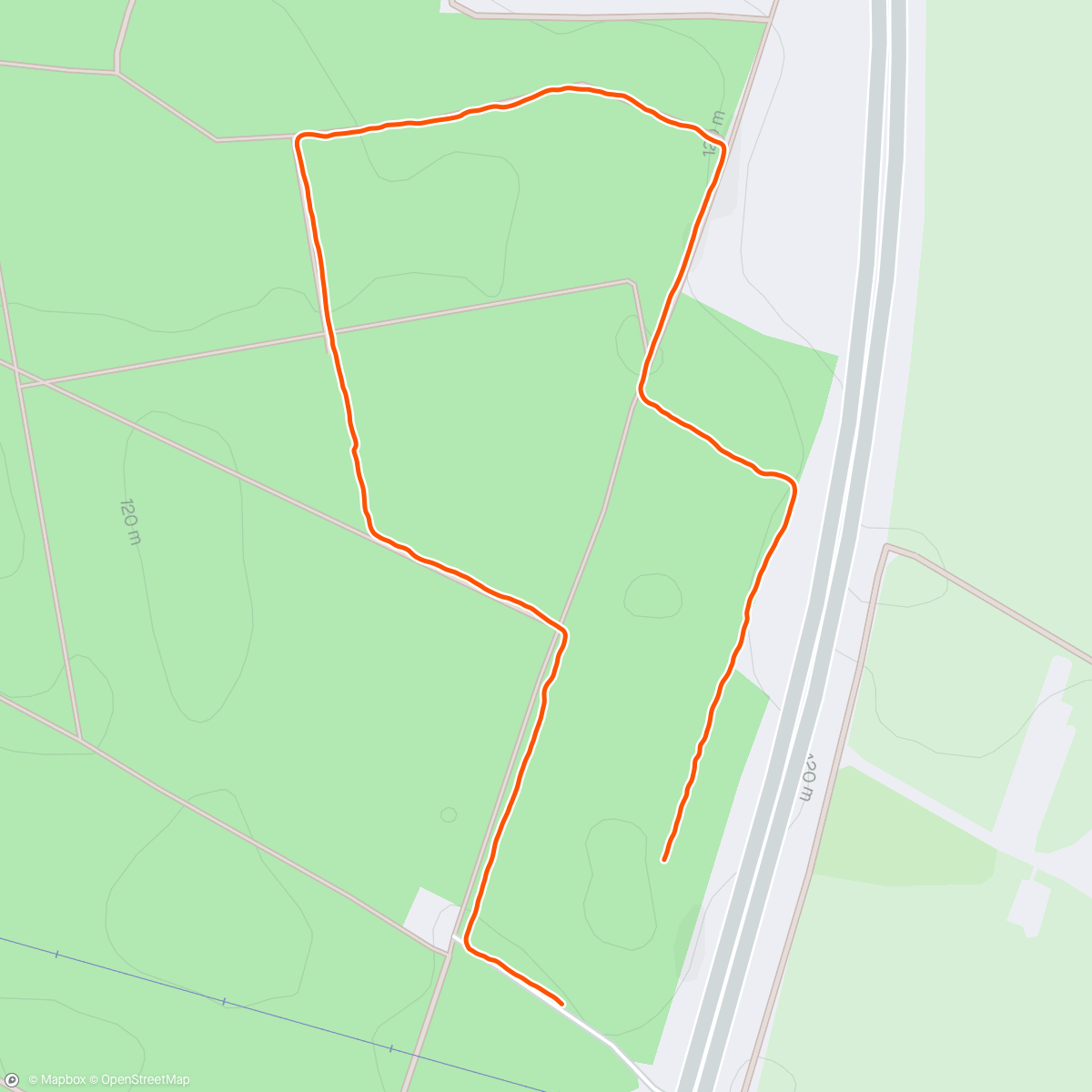 Map of the activity, Afternoon Walk 🐕‍🦺